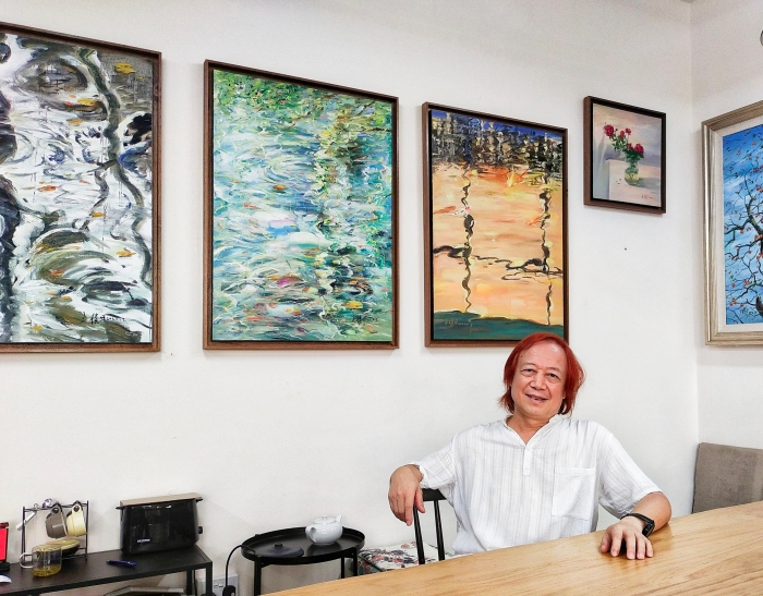 风中透过的光 ——王模平油画个展侧记 – Singapore Federation of Chinese Clan Associations
