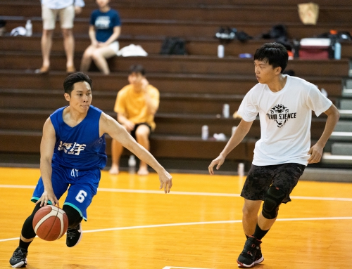 第11届”宗乡青年体育节”篮球比赛  参赛者展现精湛篮球技艺