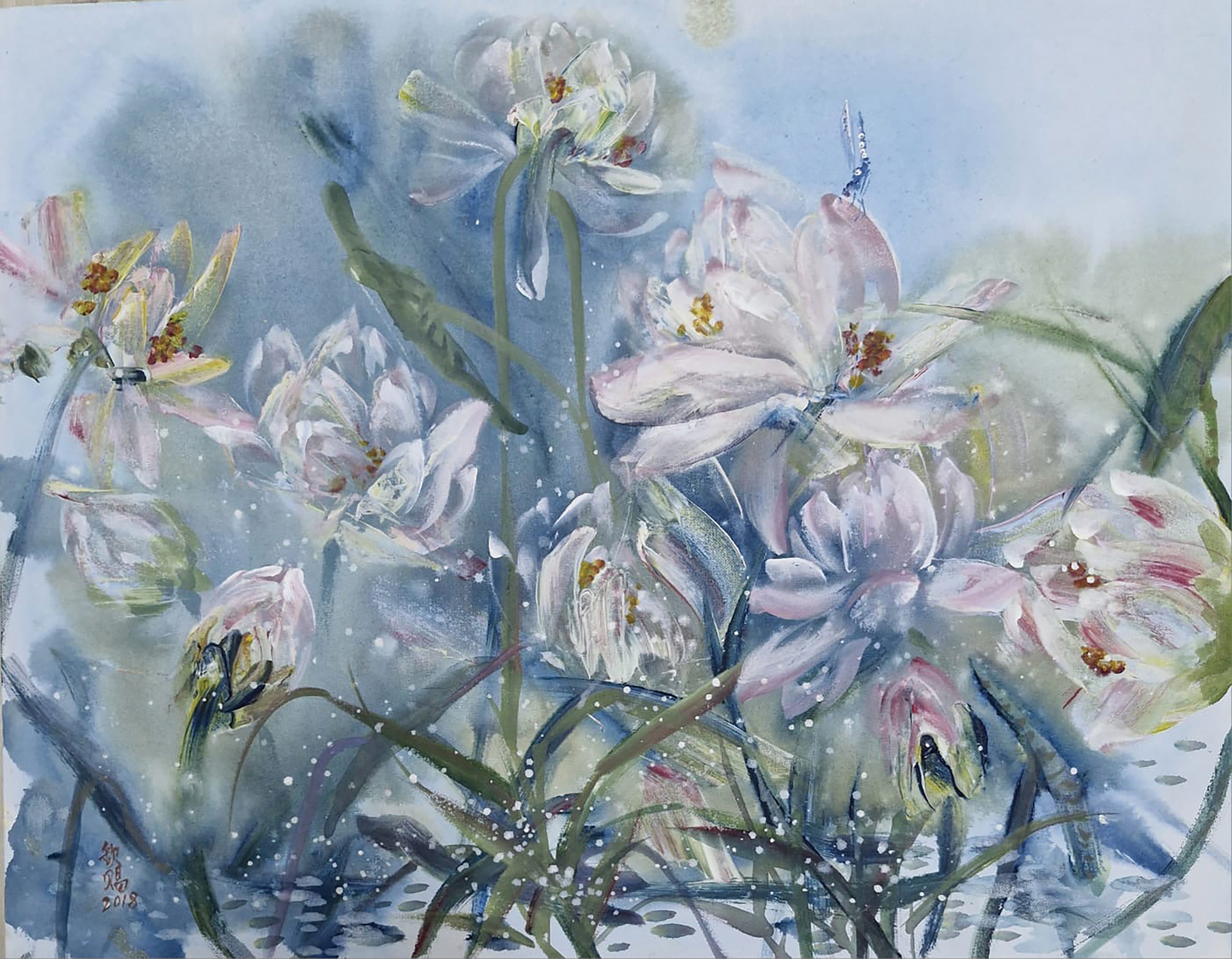 《水晶荷花系列》