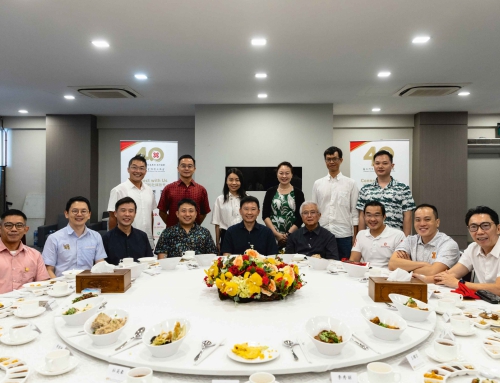 会馆青年代表与徐芳达部长交流对话